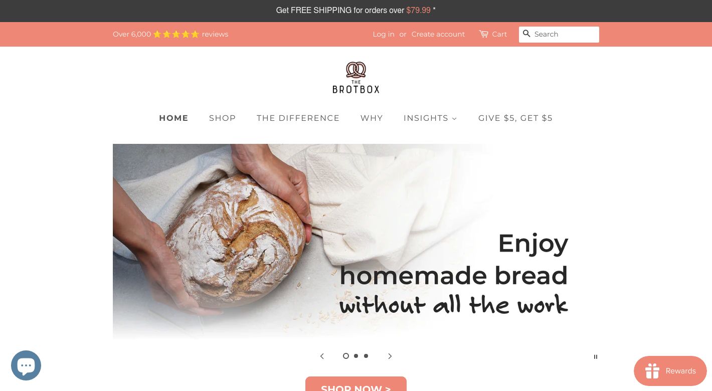 The Brot Box Website