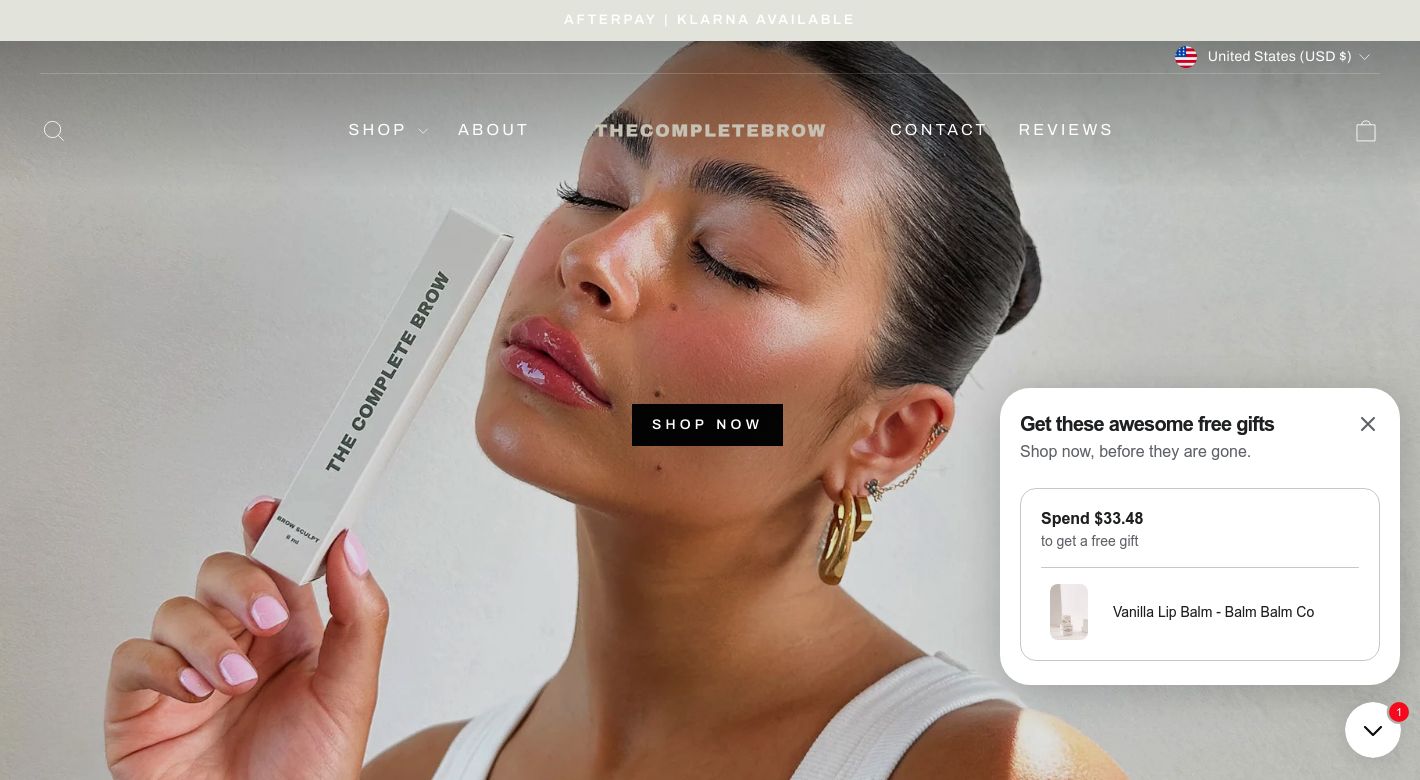 The Complete Brow Website