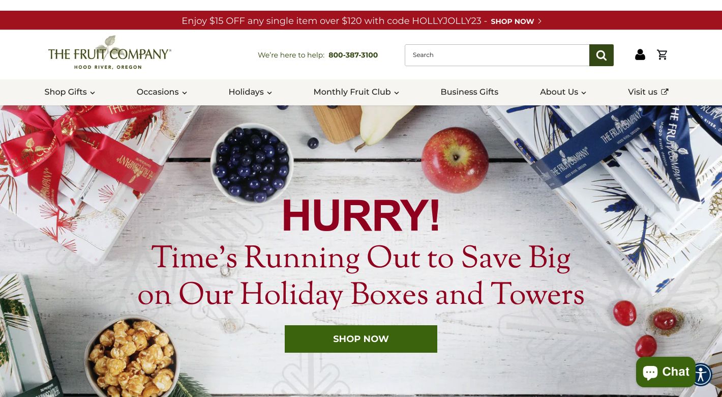 The Fruit Company Website