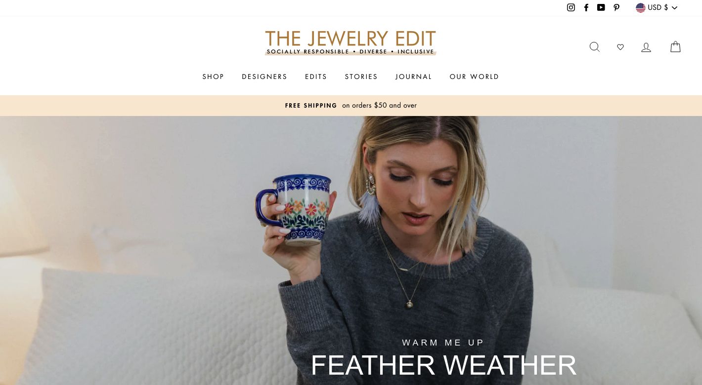 The Jewelry Edit Website