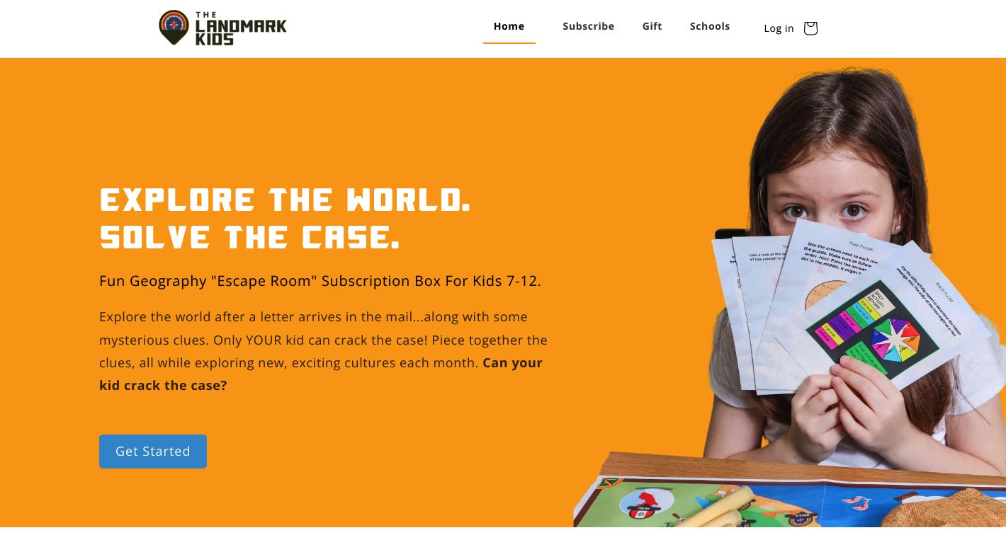 The Landmark Kids Website