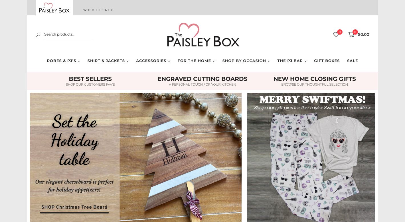 The Paisley Box Website