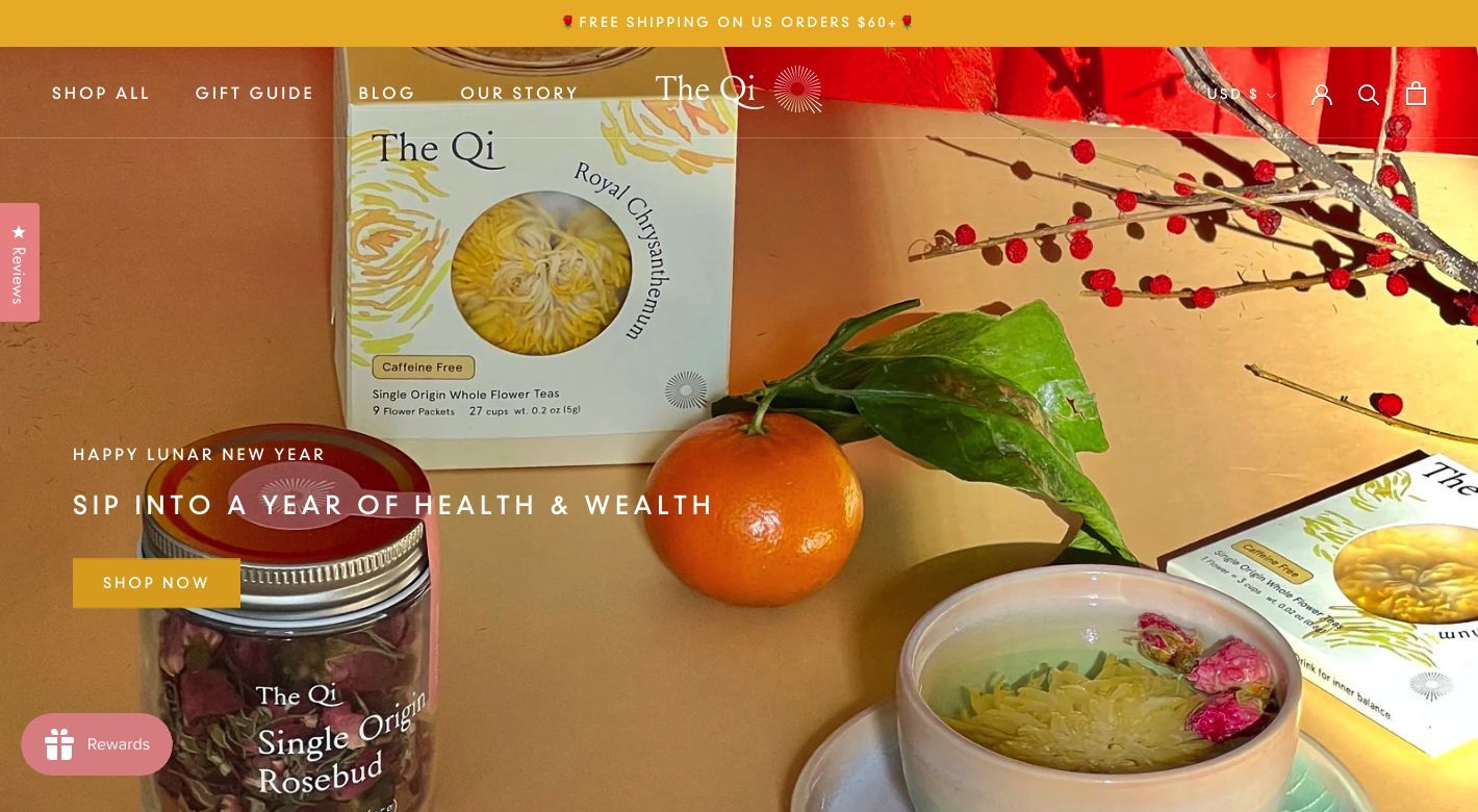 The Qi Lifestyle Website