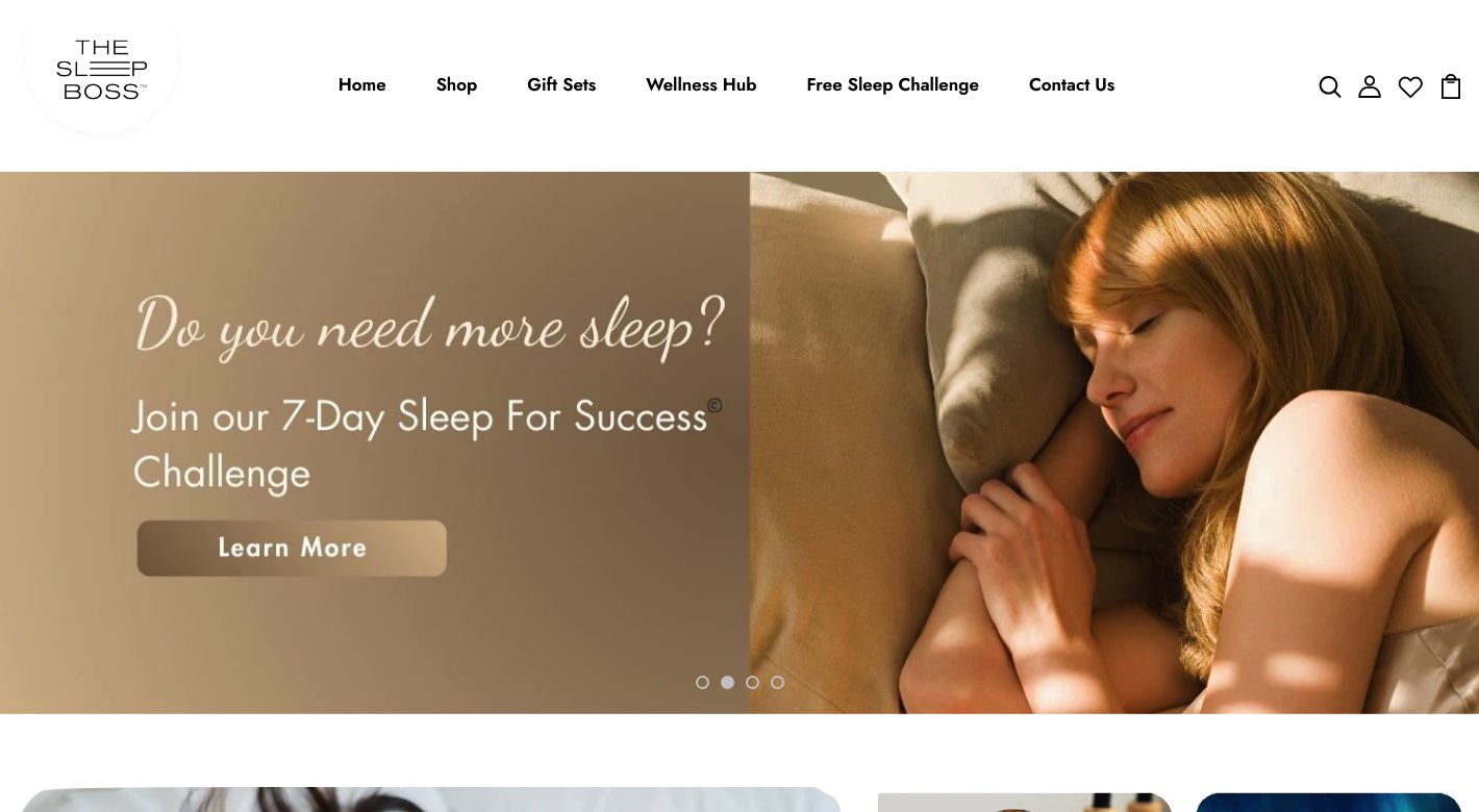 The Sleep Boss Website
