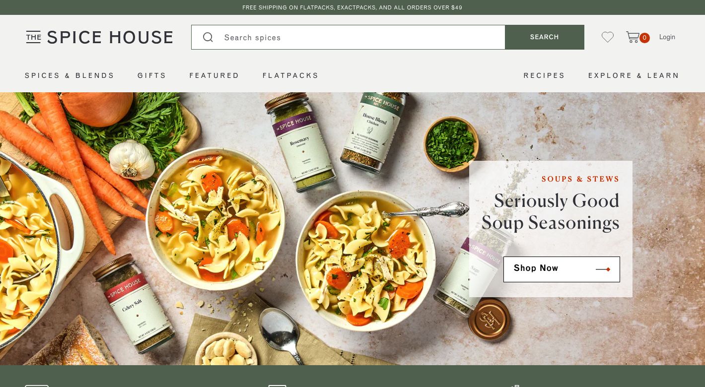 The Spice House Website