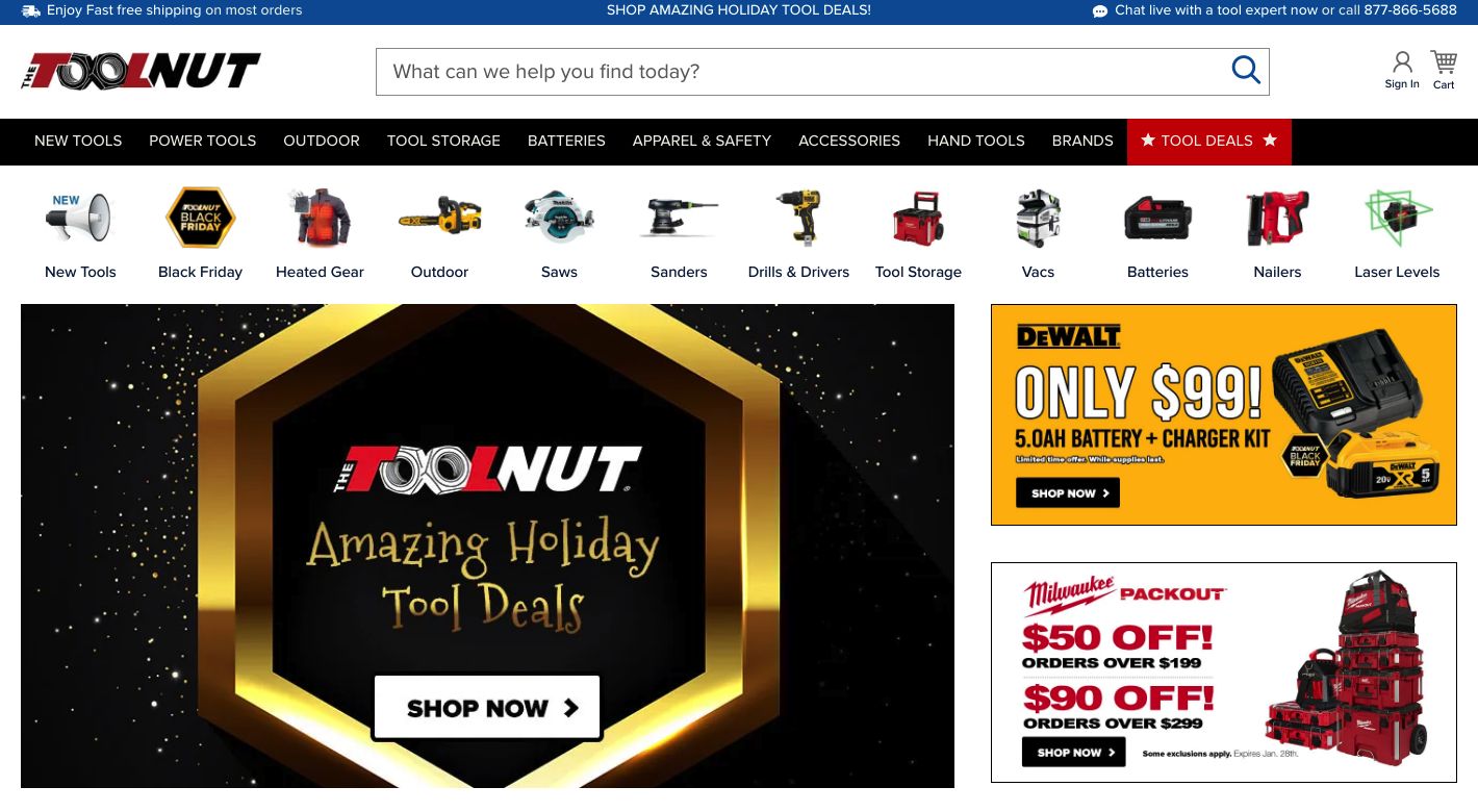 The Tool Nut Website
