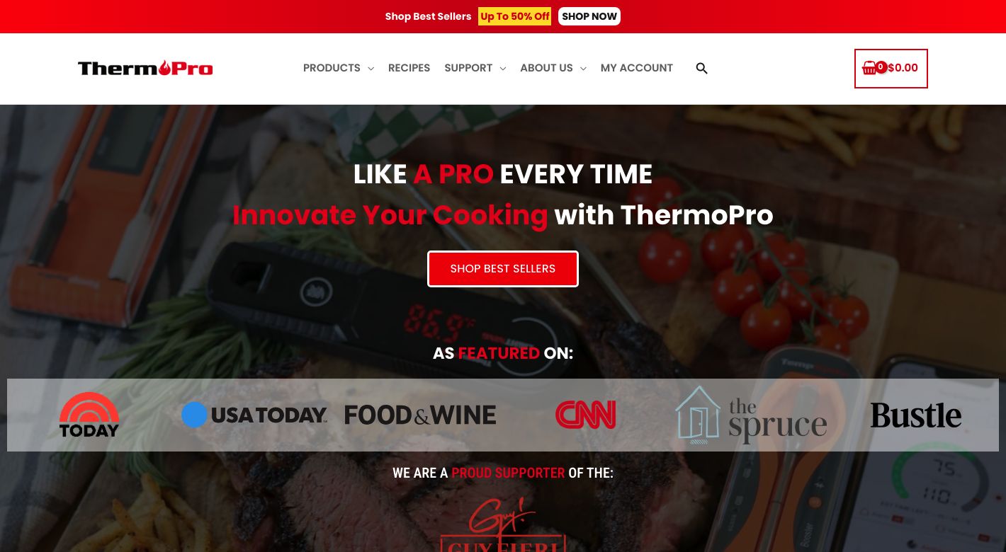 Thermopro Website