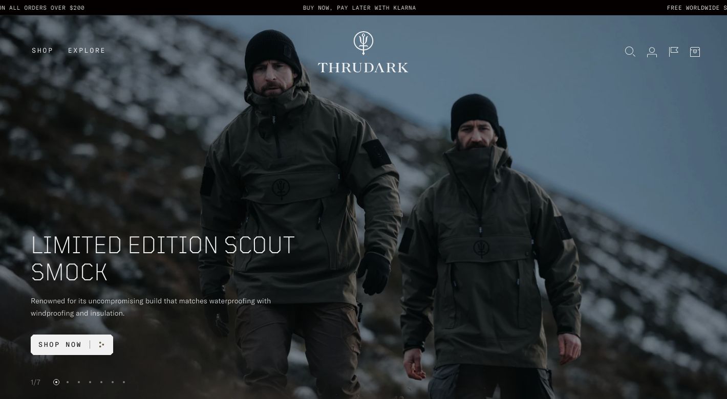 Thrudark Website