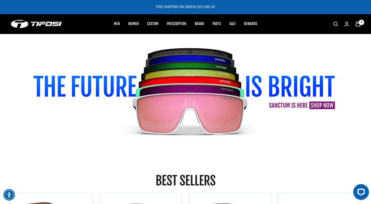 Tifosi Optics Website