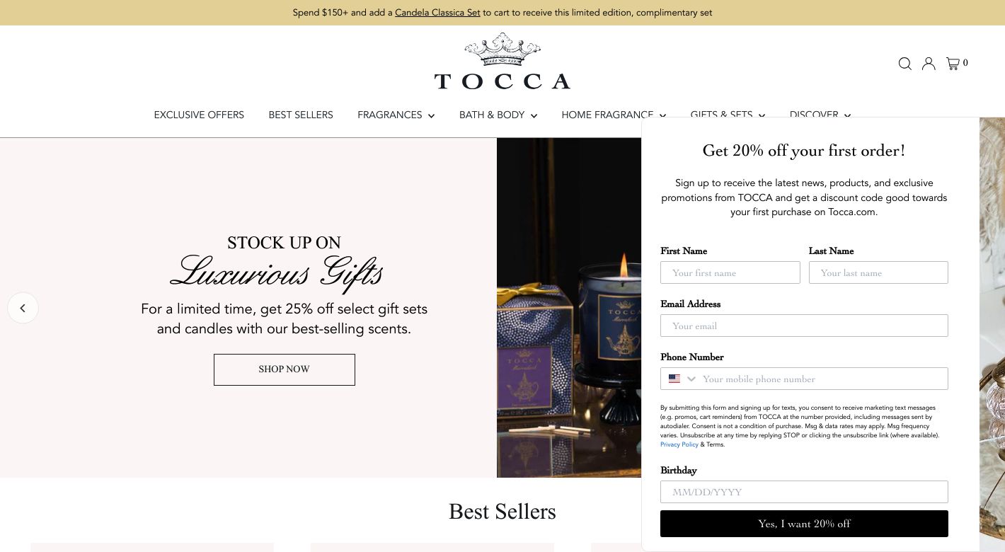 TOCCA Website