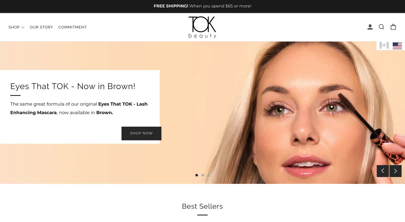 TOK Beauty Website