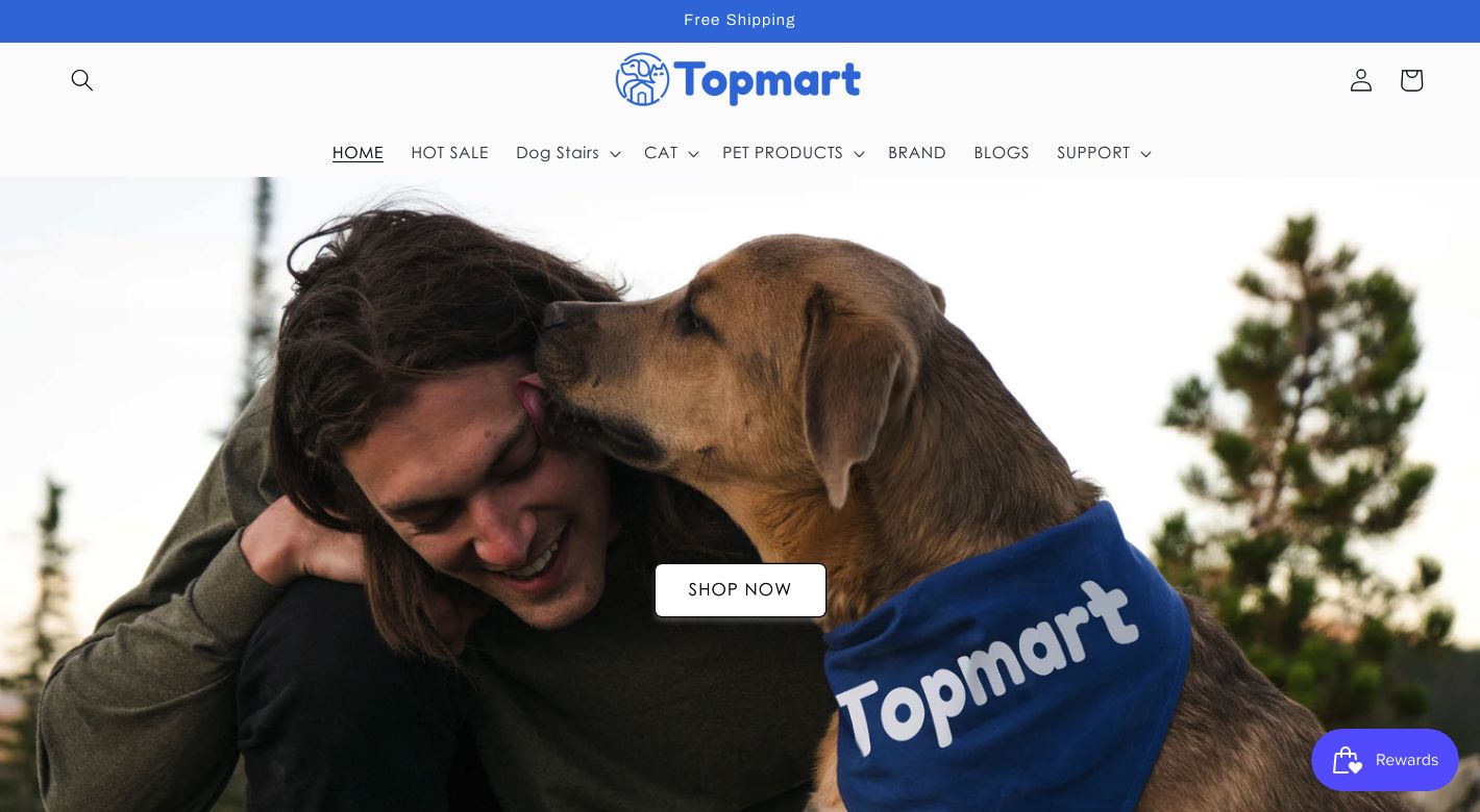 Topmart Website