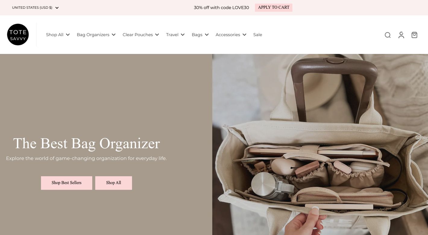 ToteSavvy Website