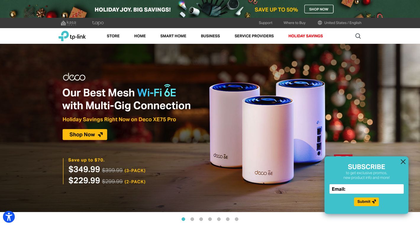 TP-Link Website