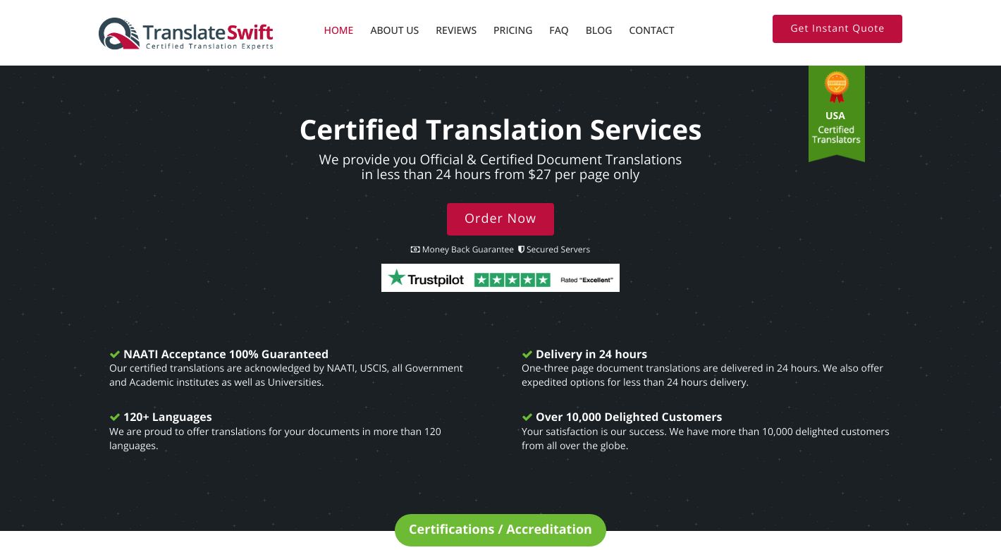 TranslateSwift Website