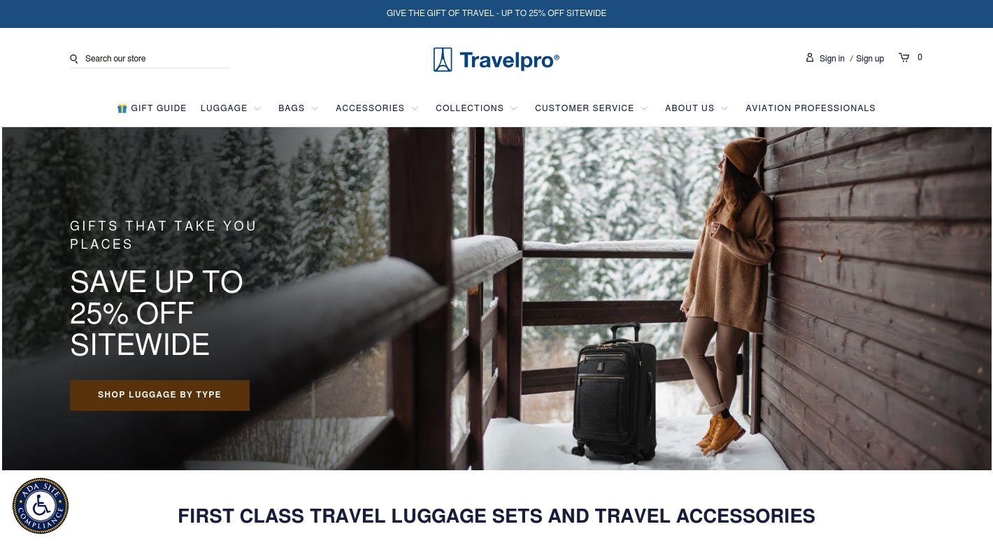 Travelpro Website