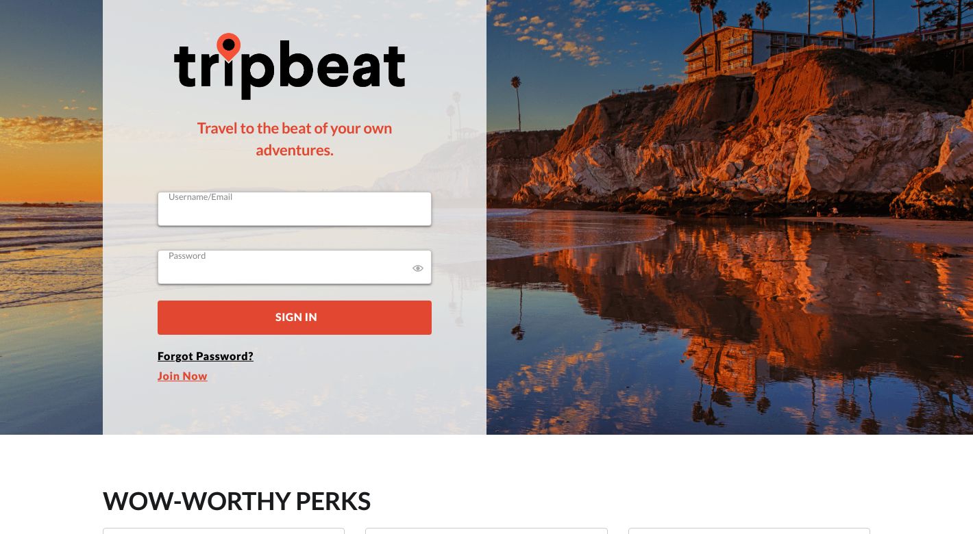 Tripbeat Website