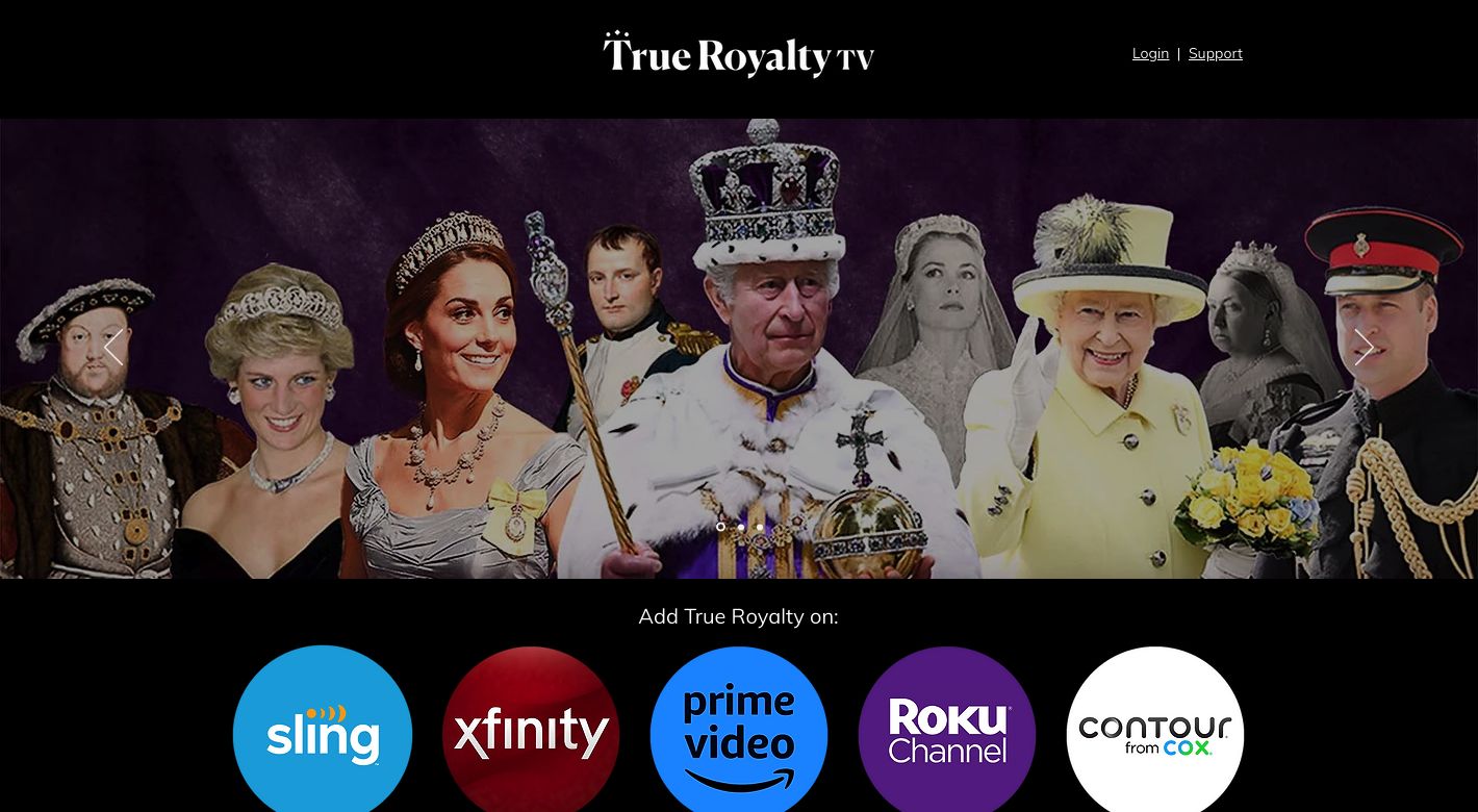 True Royalty TV Website