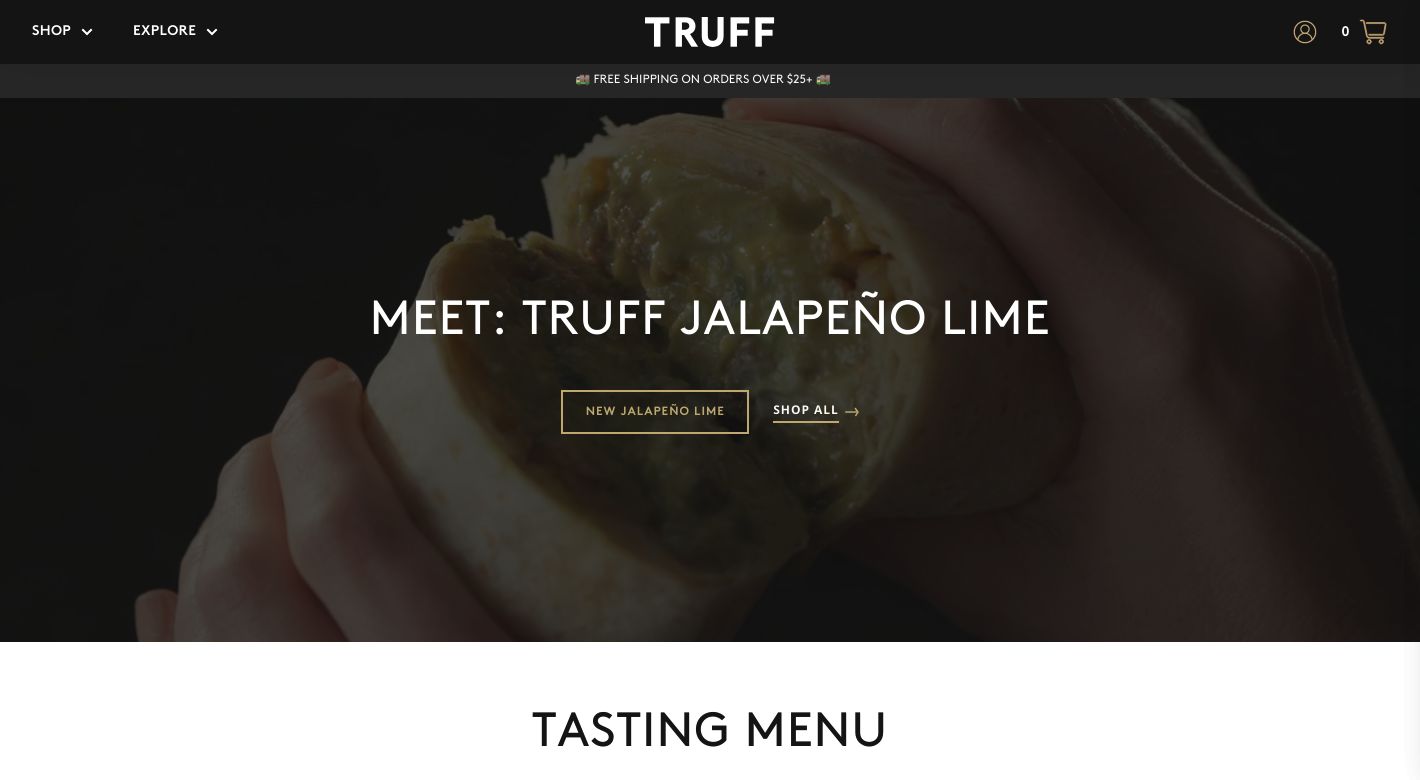 TRUFF Website