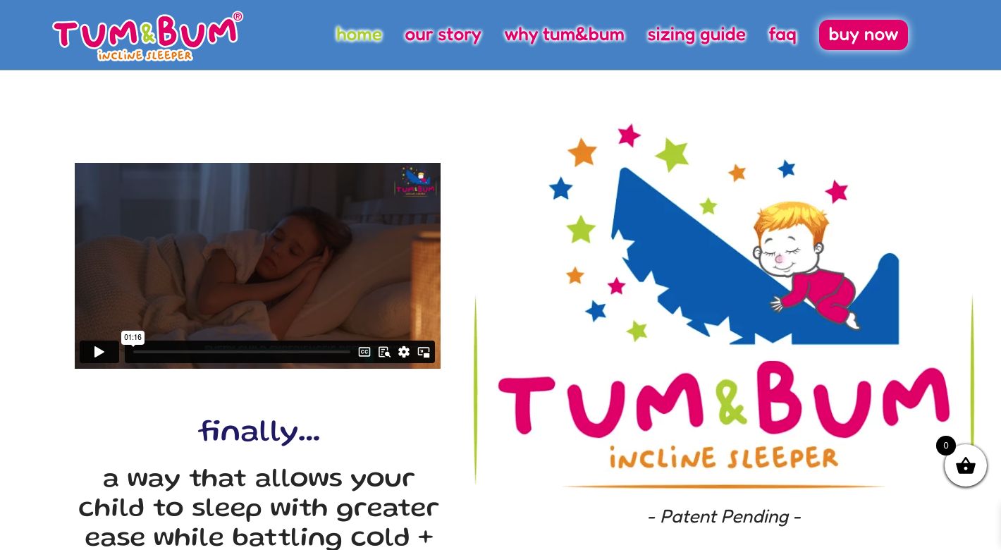 Tum&Bum Website