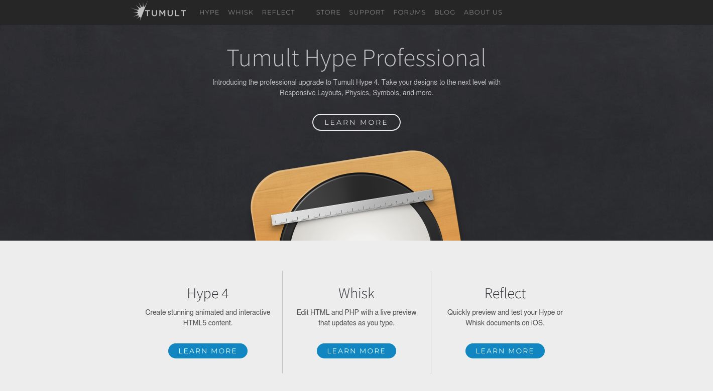 Tumult Website