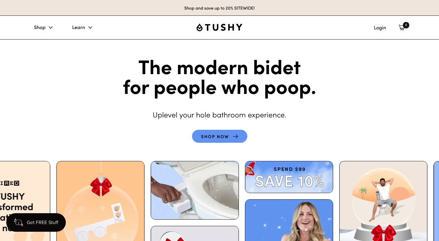 TUSHY Website