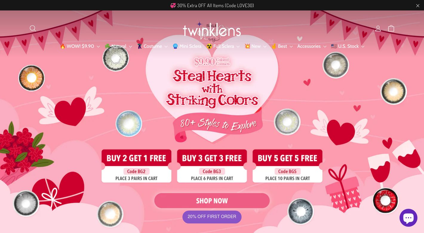 Twinklens Website