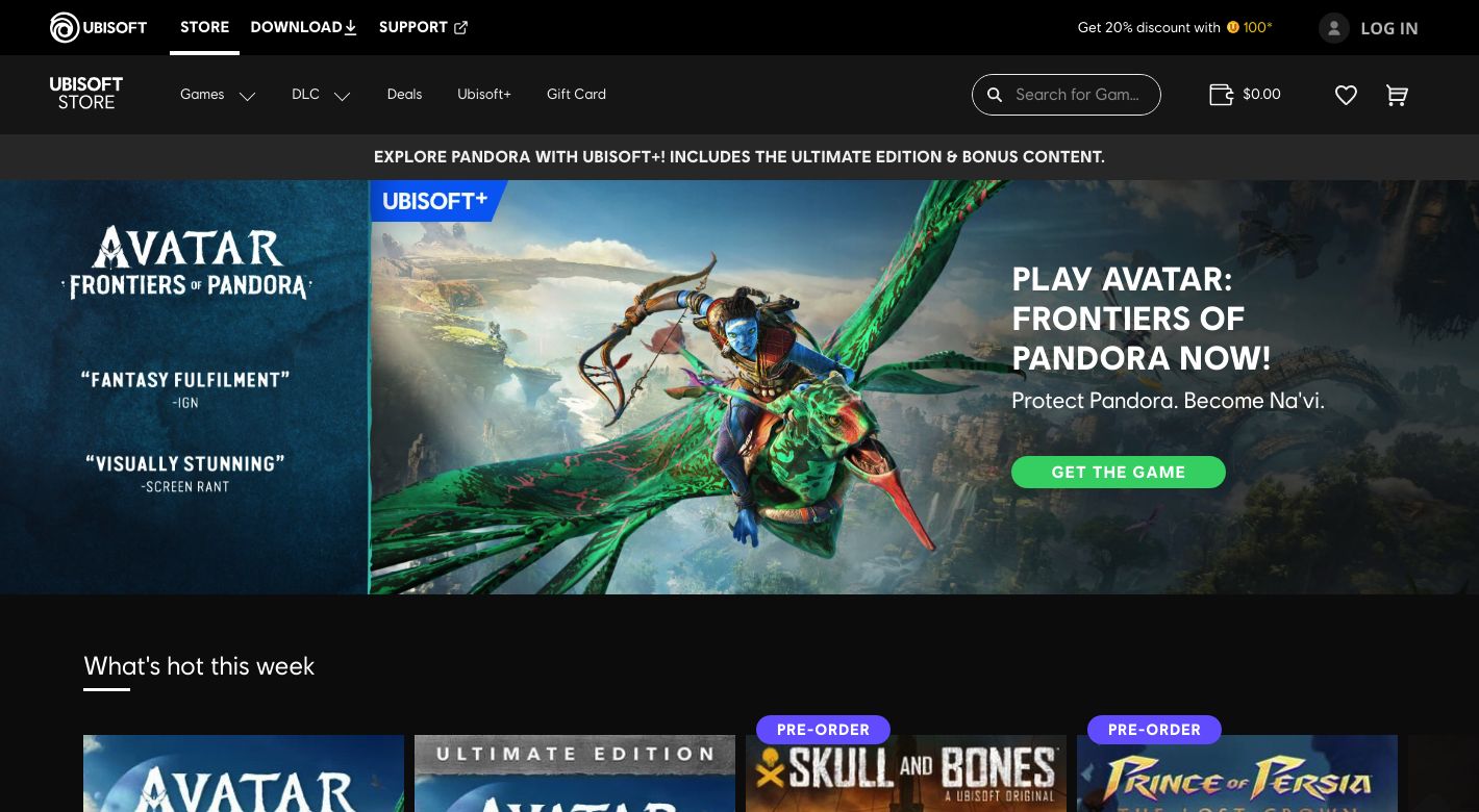 Ubisoft Website
