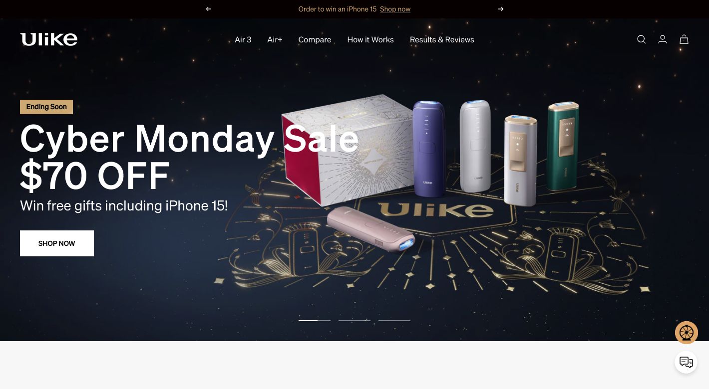 Ulike Website