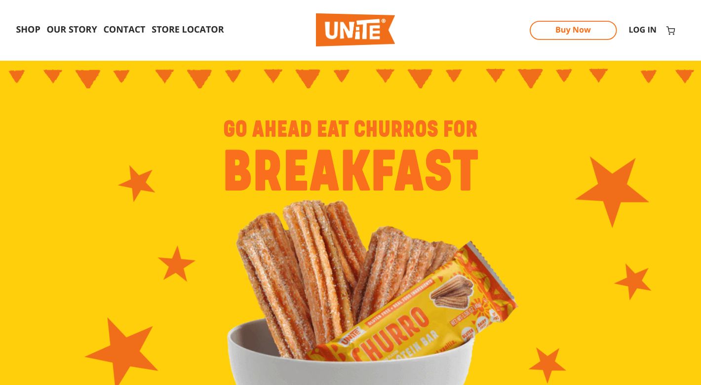 UNiTE Food Website