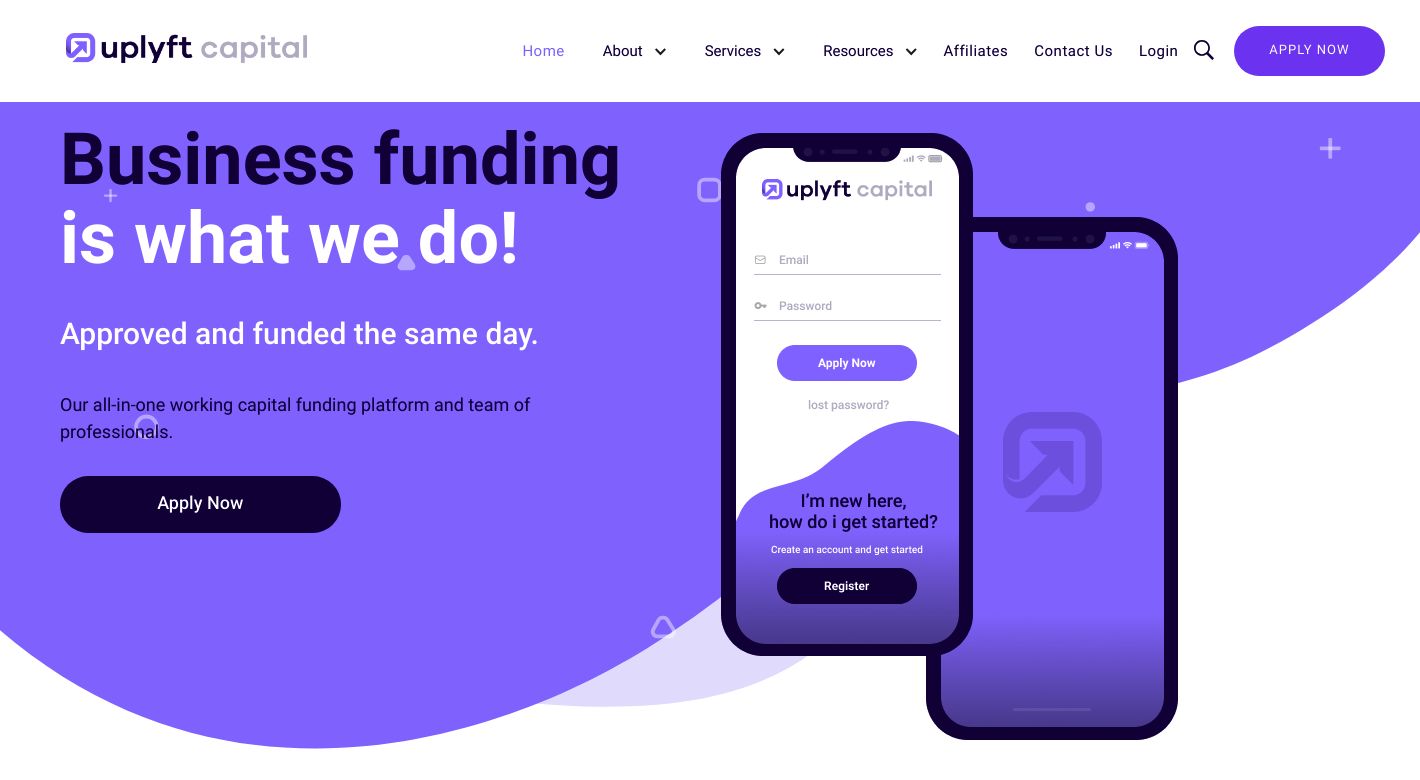 Uplyft Capital Website