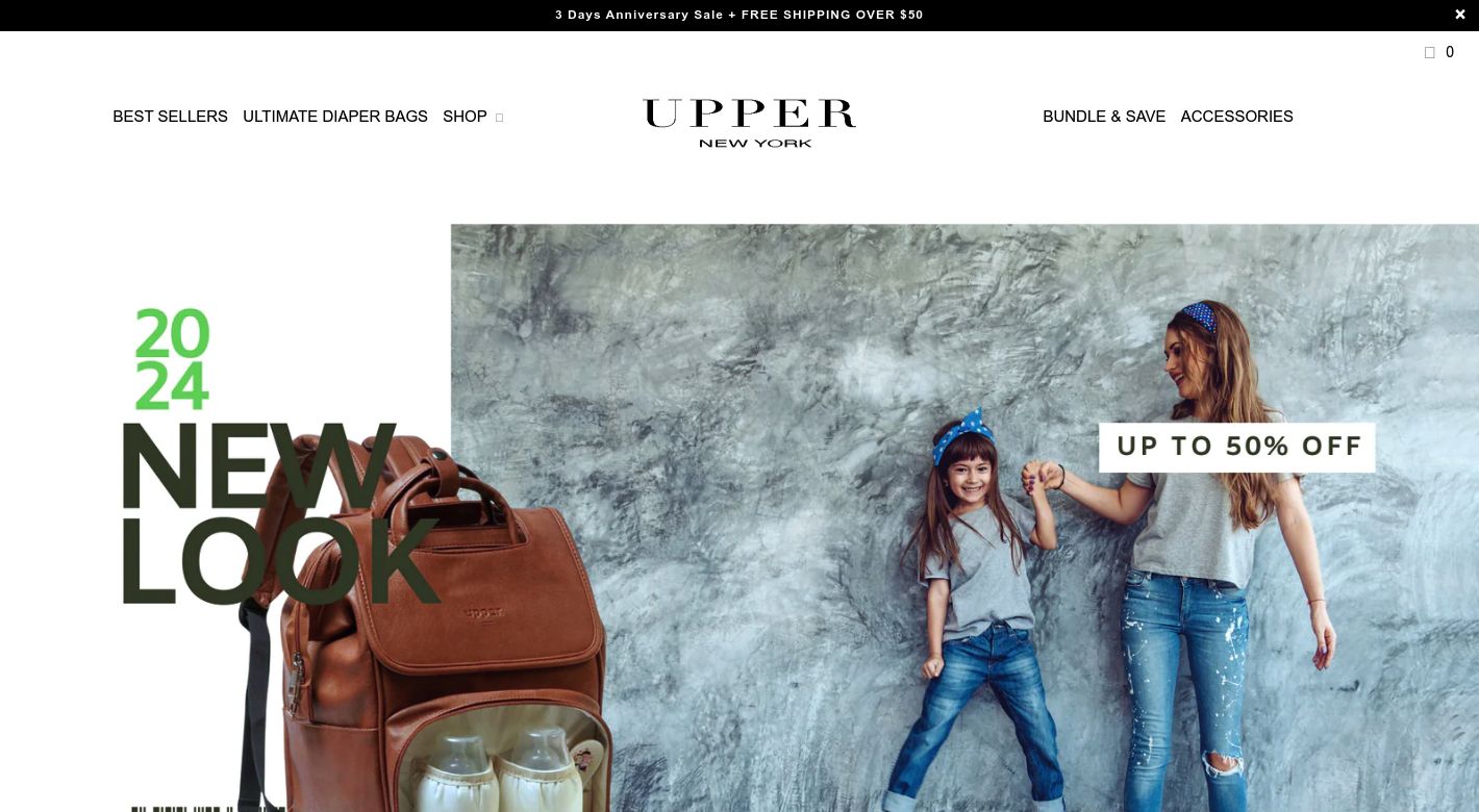 UPPER Bags Website