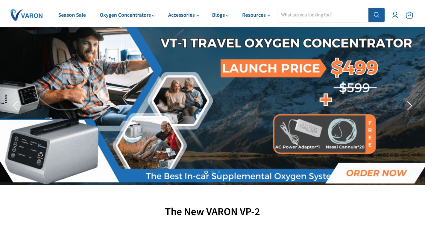 varon Website