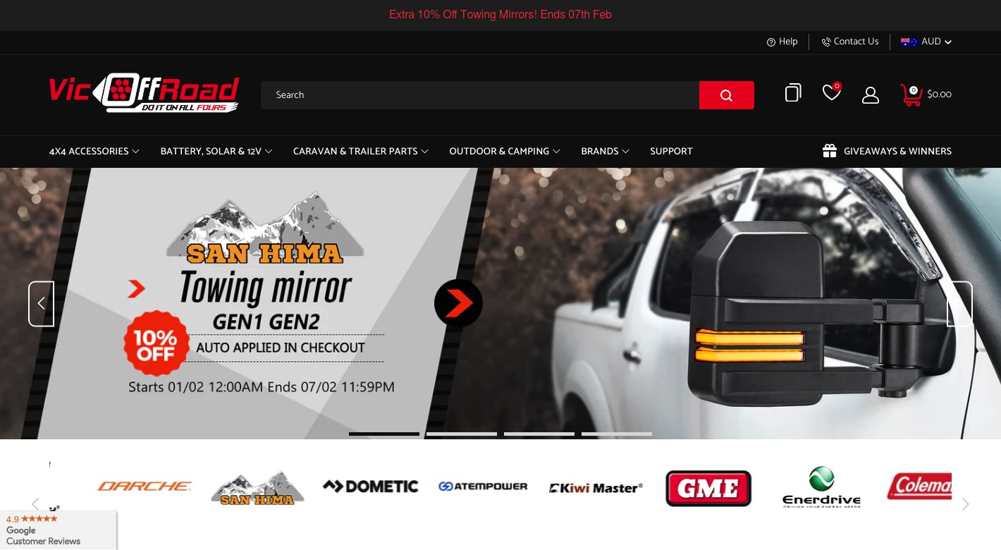 Vic Offroad Website