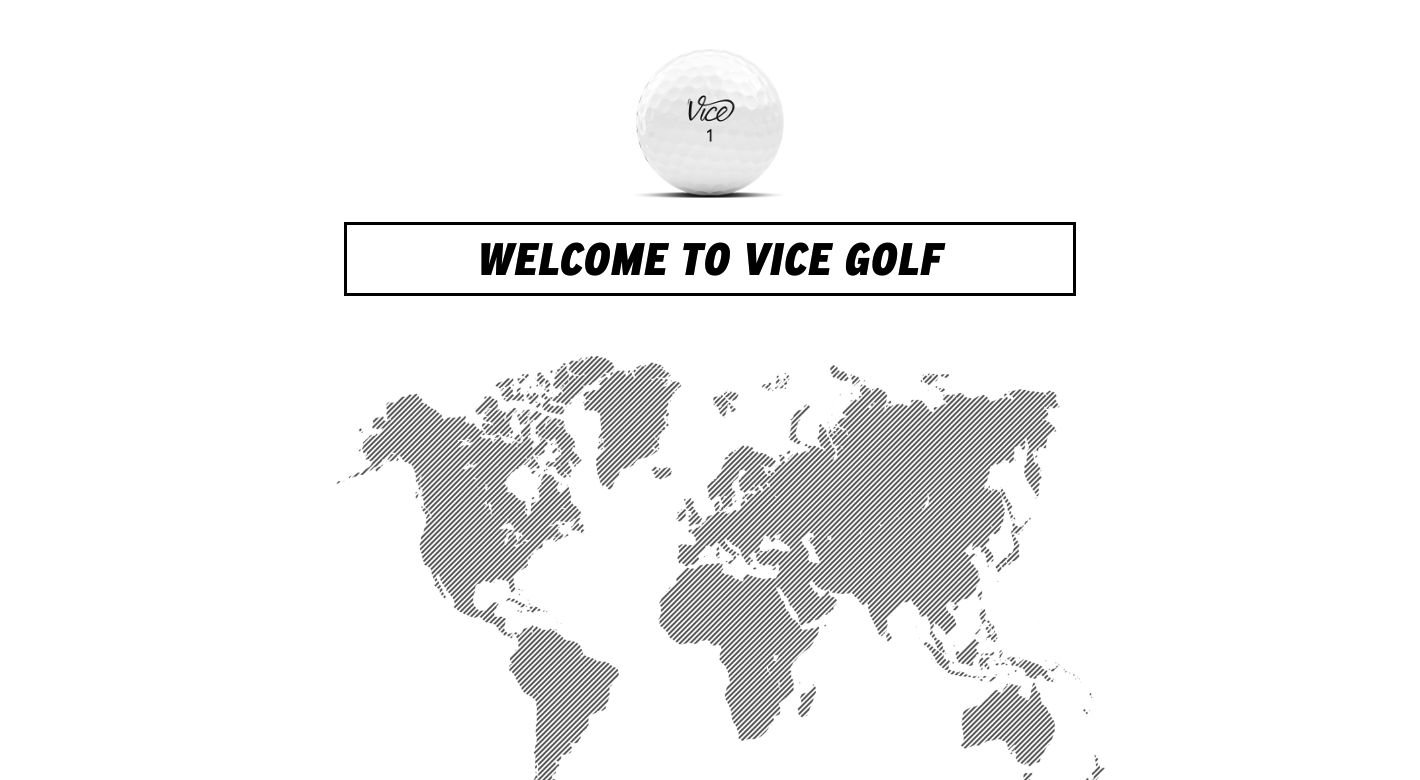 Vice Golf Website