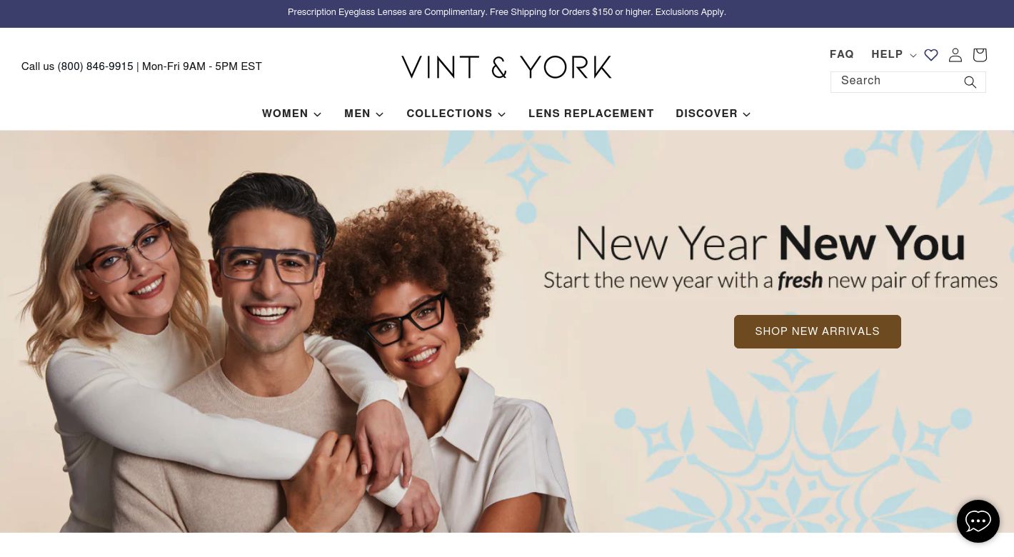 Vint and York Website