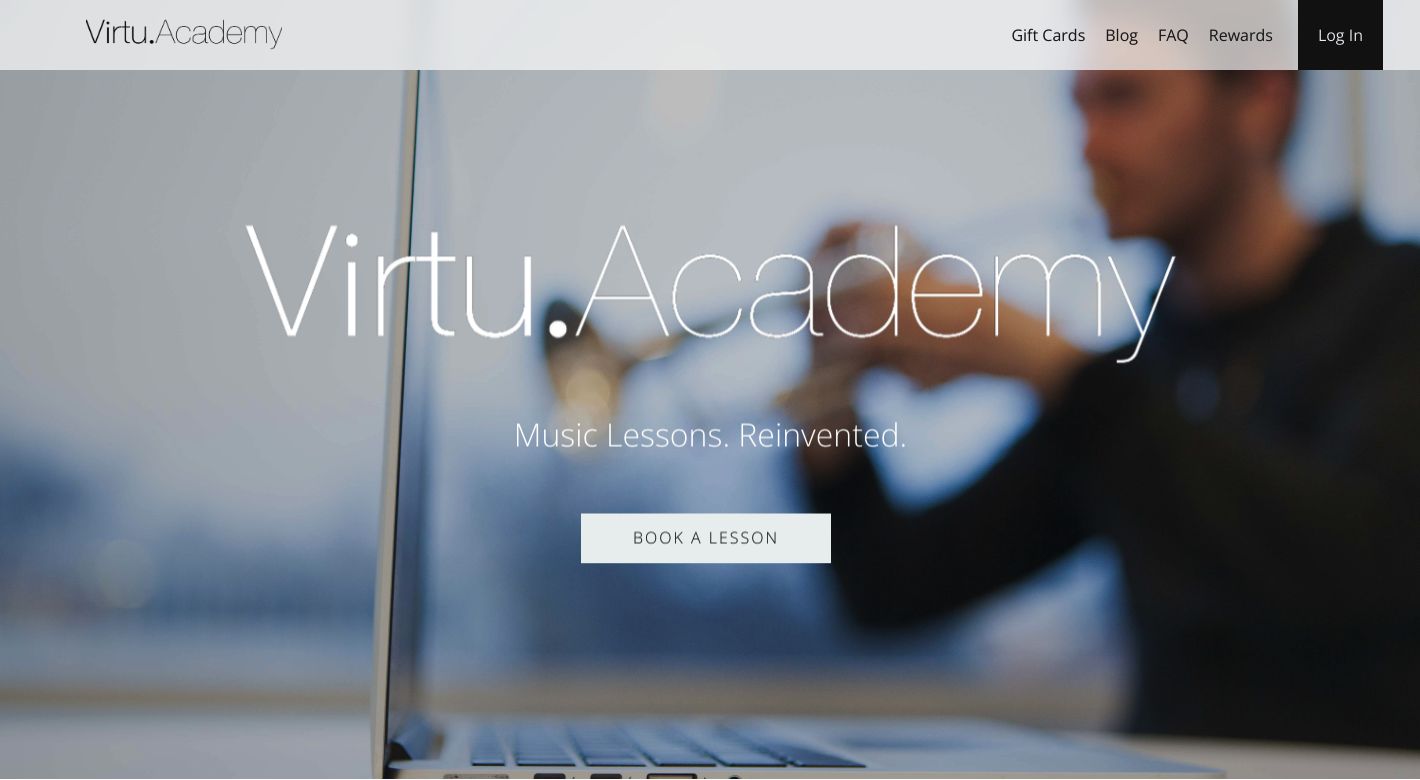 Virtu.Academy Website