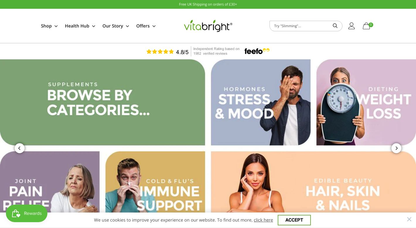 Vitabright Website