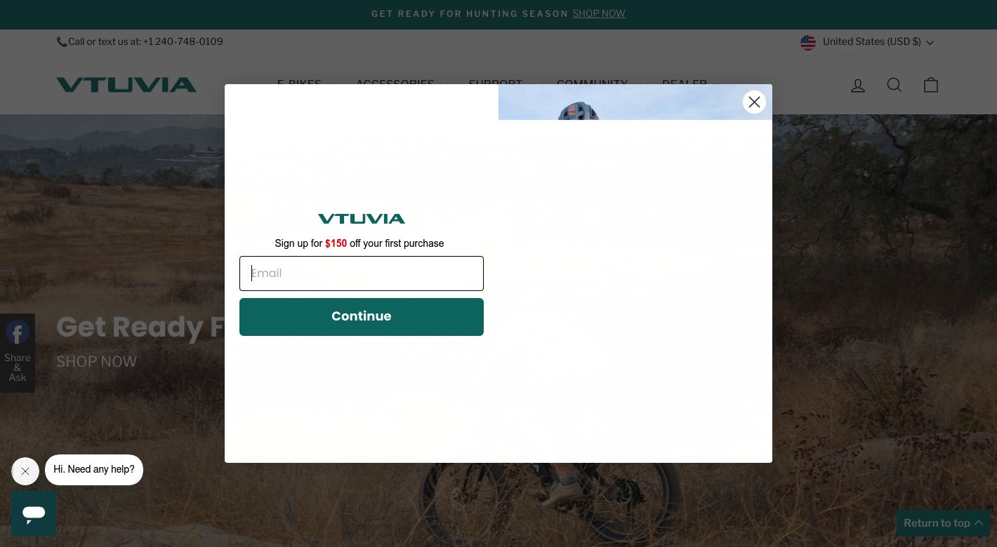 Vtuviaebike Website