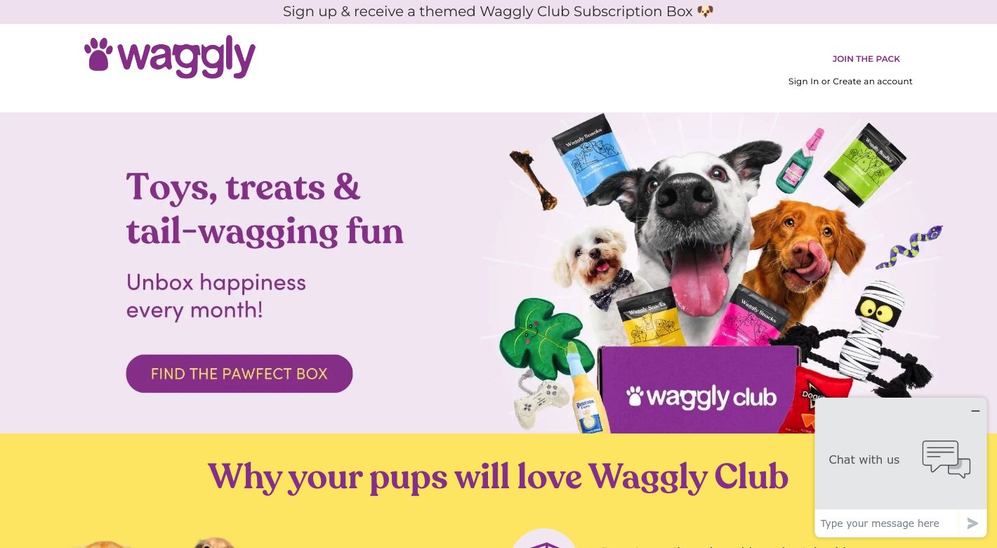 Waggly Website