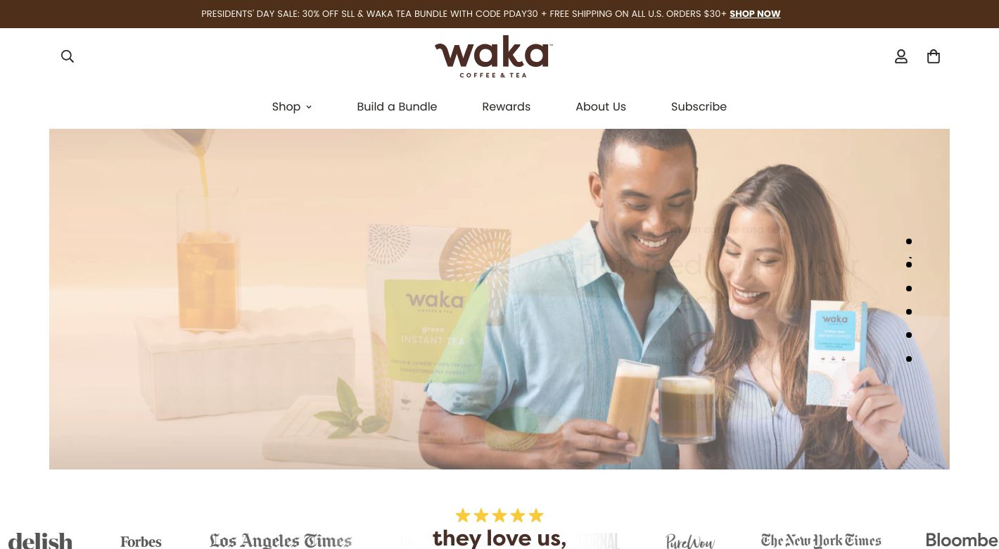 Waka Coffee Website