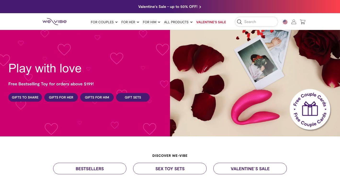 We-Vibe Website