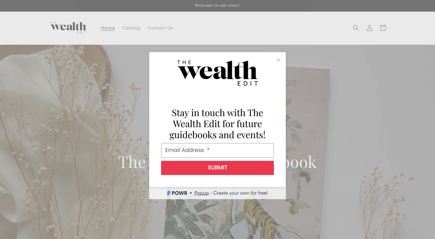 Wealth Edit Website