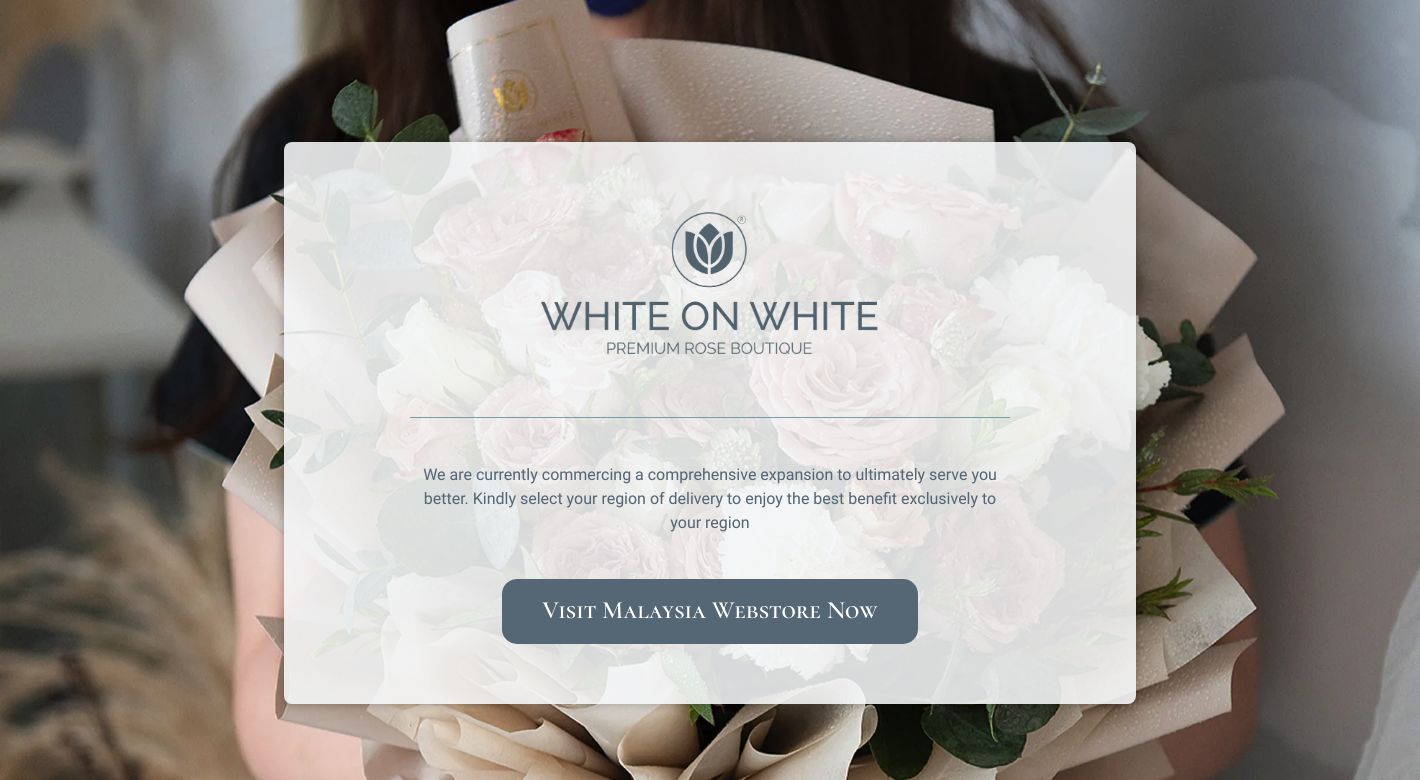 White On White Website