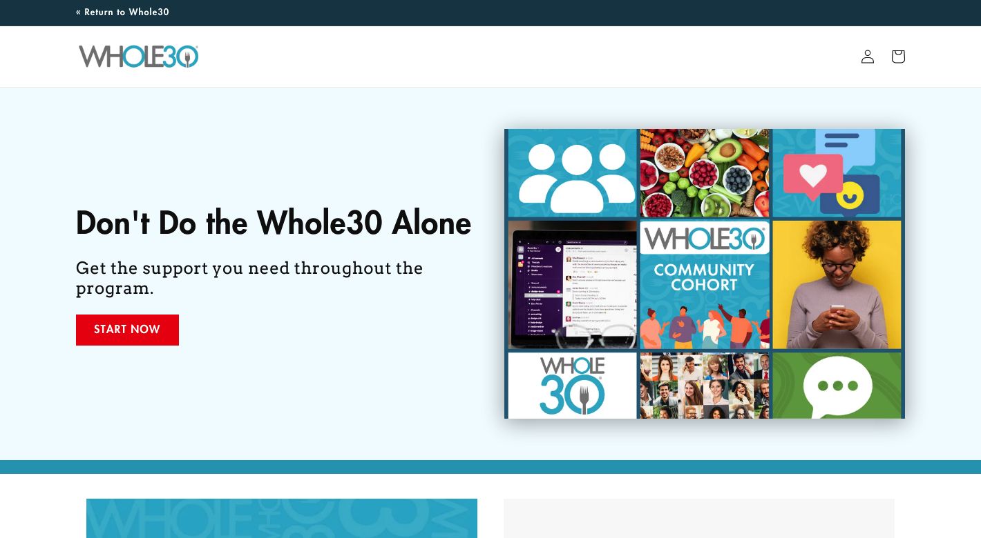 Whole30 Website