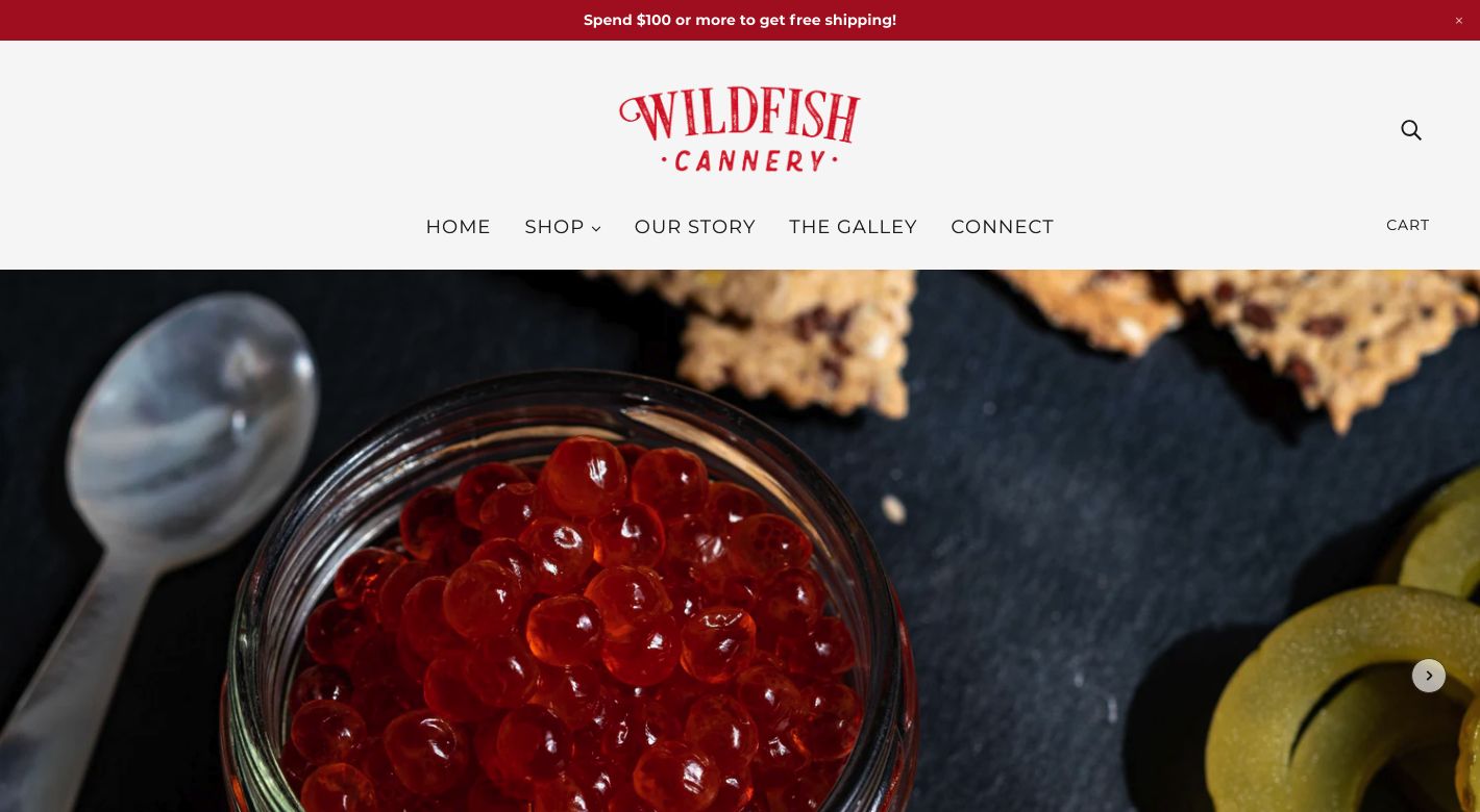 Wildfish Cannery Website