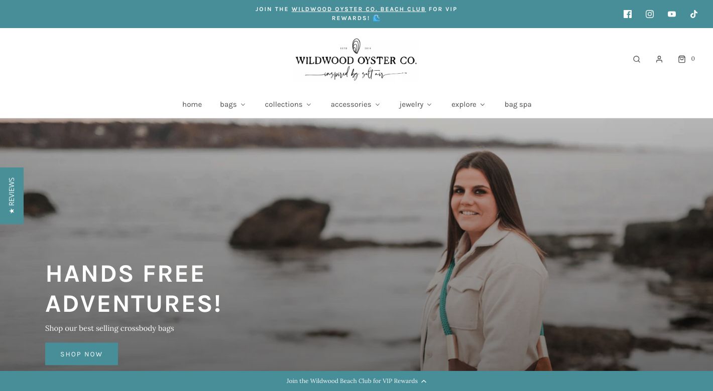 Wildwood Oyster Co. Website