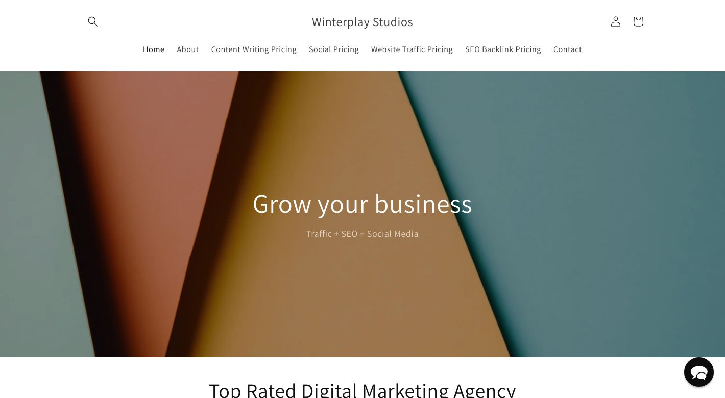 Winterplay Studios Website