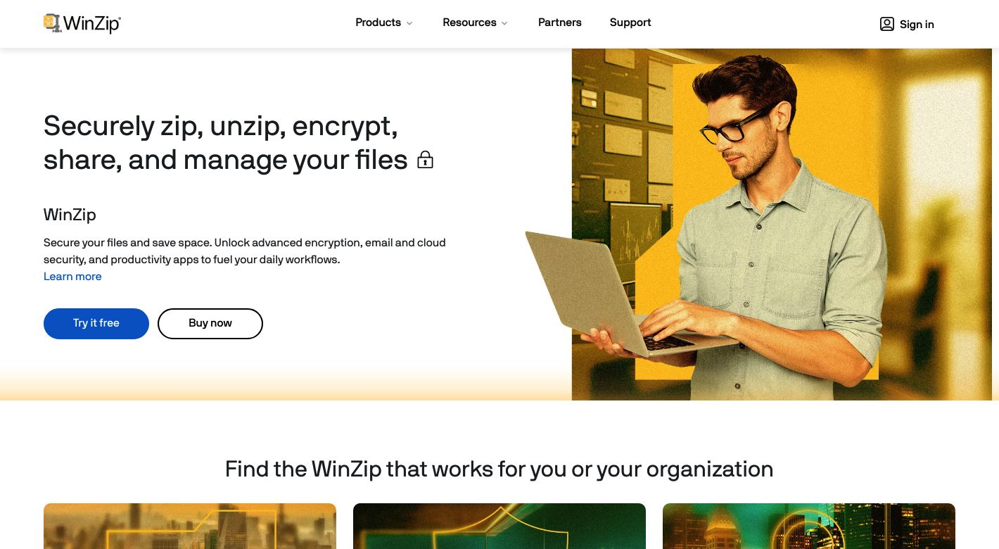 WinZip Website