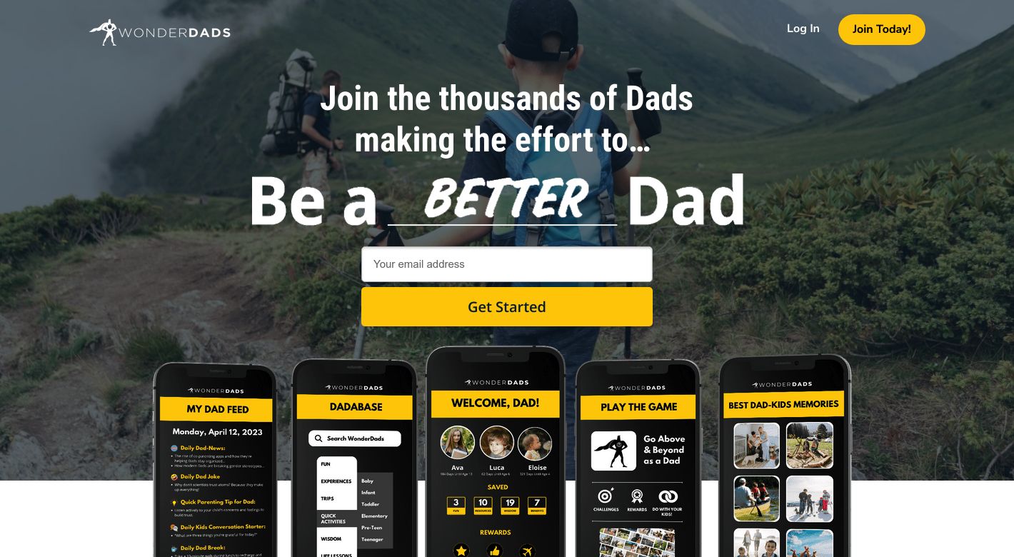 Wonderdads Website